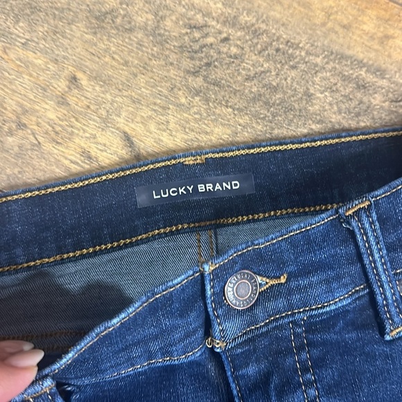 LUCKY BRAND High Rise Skinny Blue Jeans, UniFit Size 4 (30-32W), EUC - Picture 8 of 10